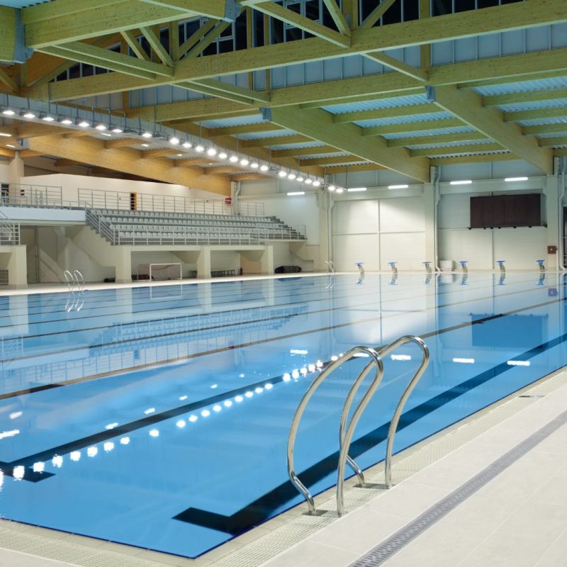 Ricircolo acqua piscina pubblica olimpionica