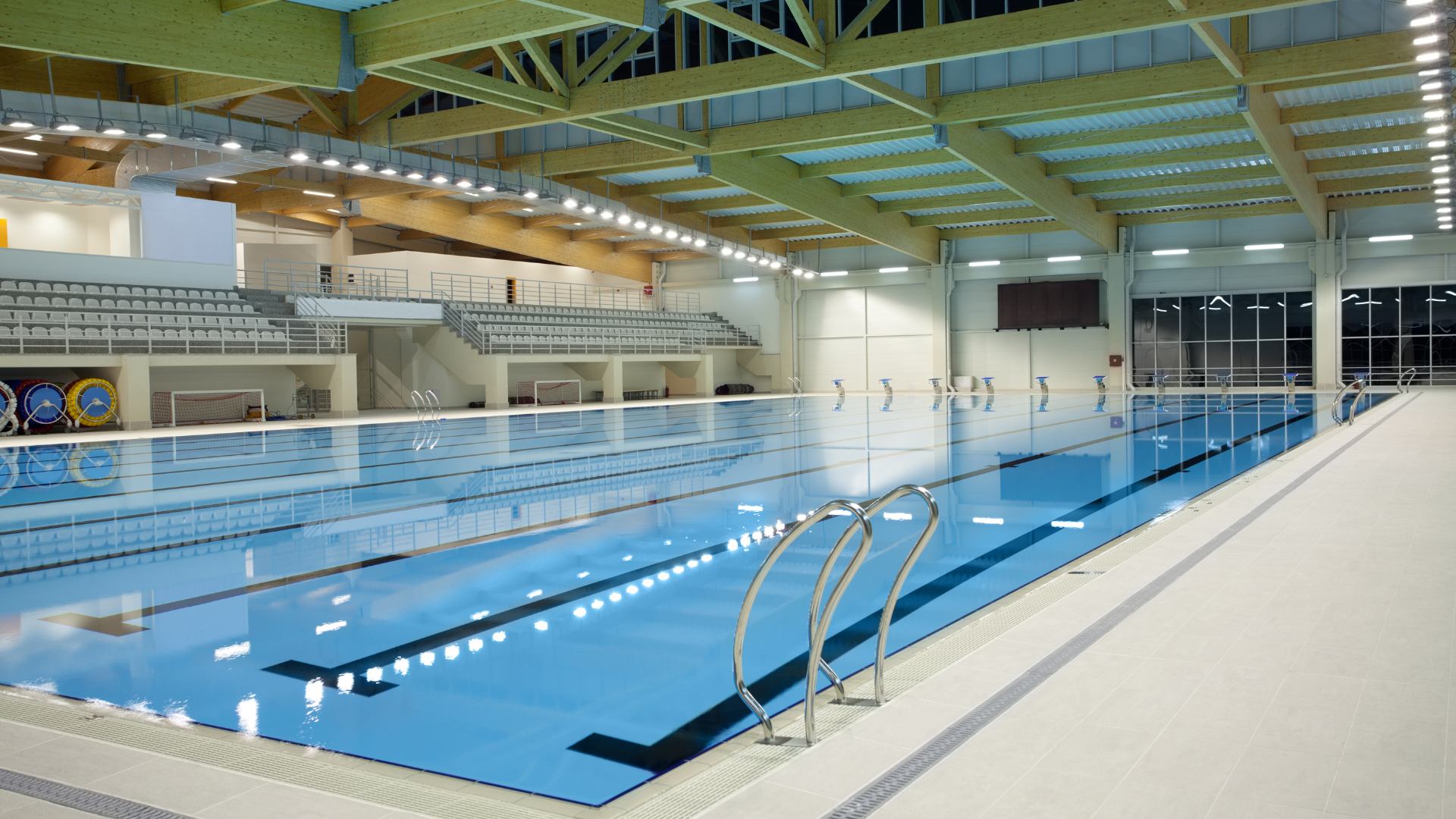 Ricircolo acqua piscina pubblica olimpionica